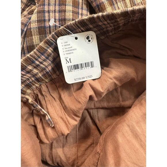 NWT The Odells Plaid Brooke Maxi Dress - Picture 8 of 9